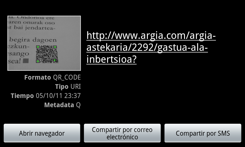 QR kodeak ARGIA astekarian 3